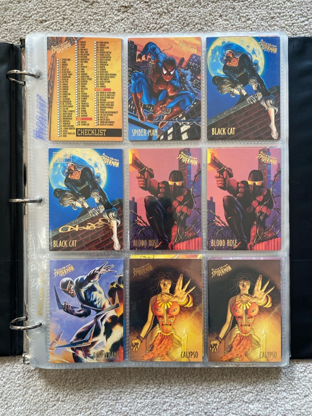 1995 Marvel Fleer Ultra Spider-Man LOT